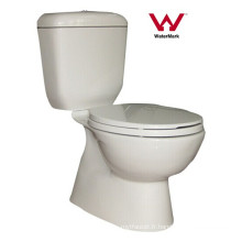 Sanitary Ware Bathroom Watermark Toilette en céramique à deux pièces (HZX-9971)